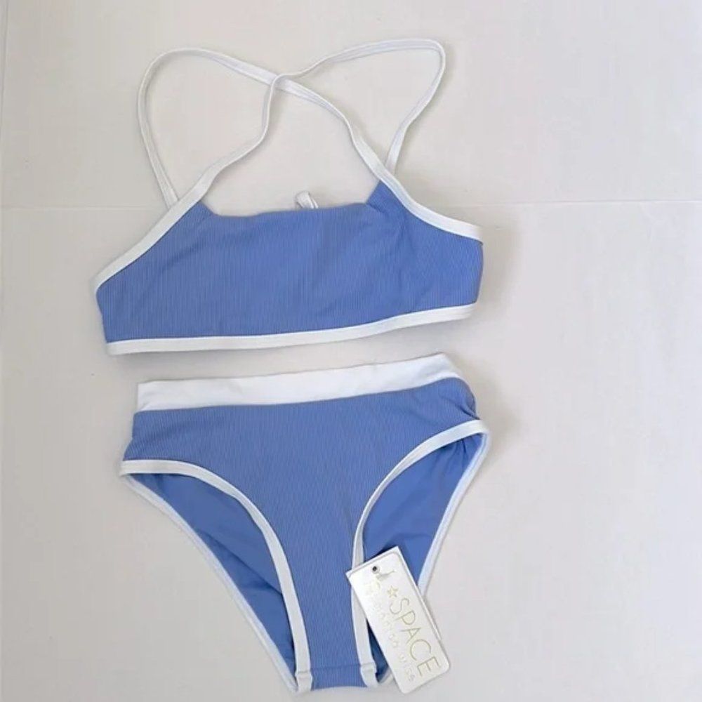 NWT L*Space Hannah Set 2 Piece Girls Swimsuit Size 6 Retails for $98